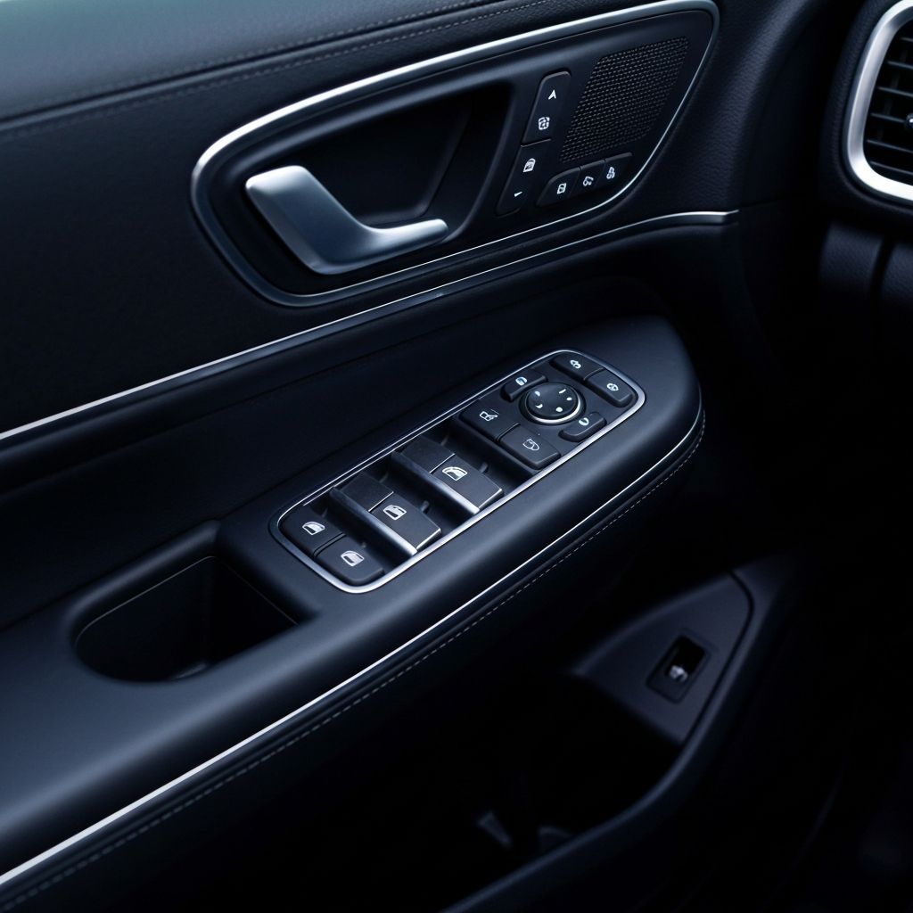 Car power window controls